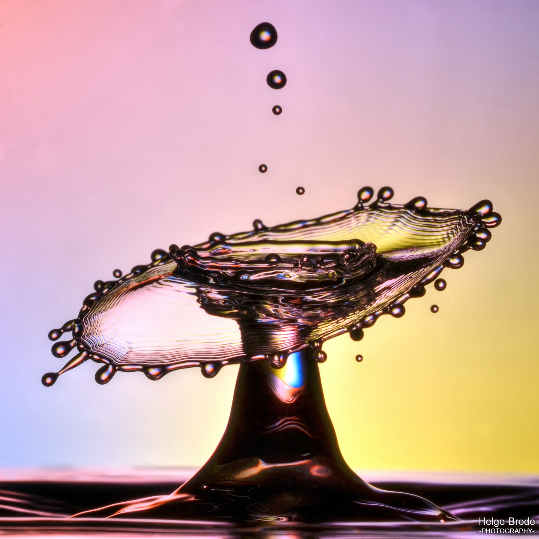 Sigma 150mm F2.8 EX DG Macro HSM sample photo. Watersplash photography