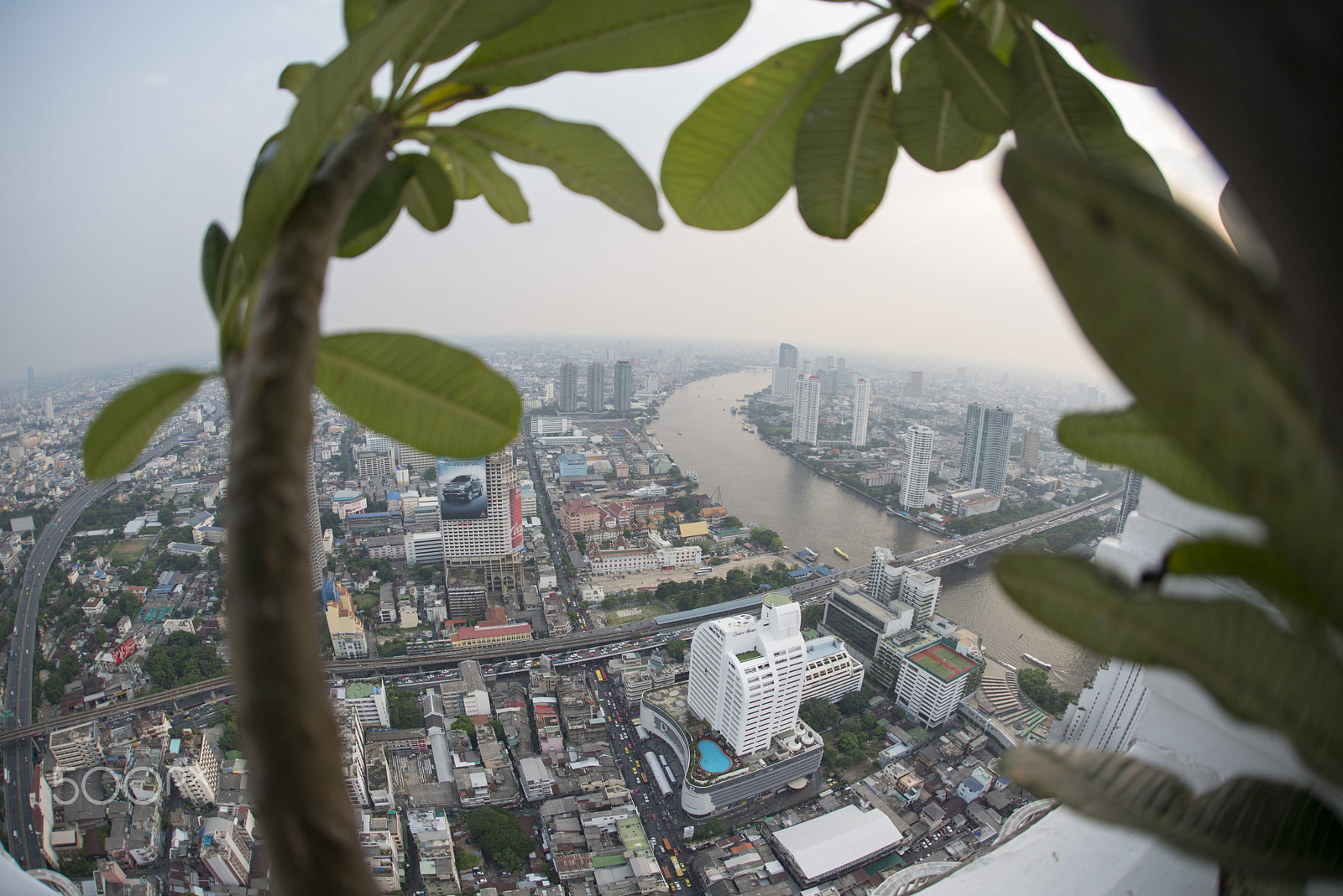 Nikon D800 + Sigma 15mm F2.8 EX DG Diagonal Fisheye sample photo. Asia thailand bangkok riverside skyline photography