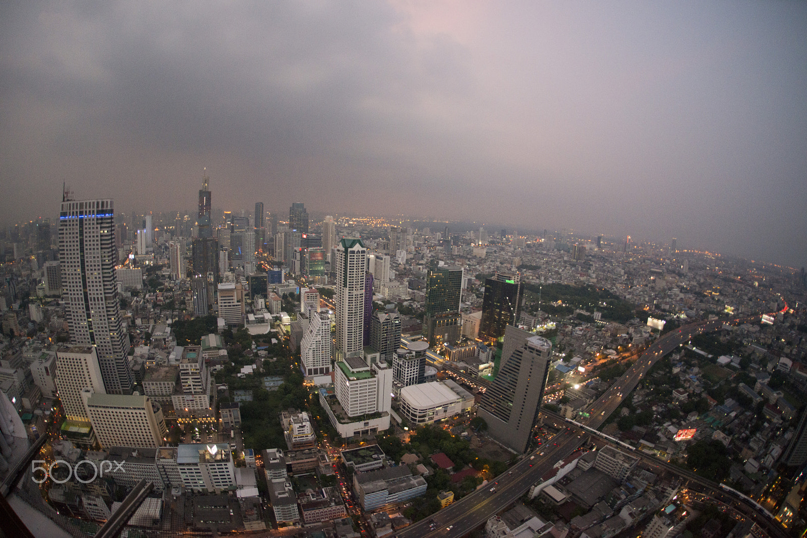 Nikon D800 + Sigma 15mm F2.8 EX DG Diagonal Fisheye sample photo. Asia thailand bangkok riverside skyline photography