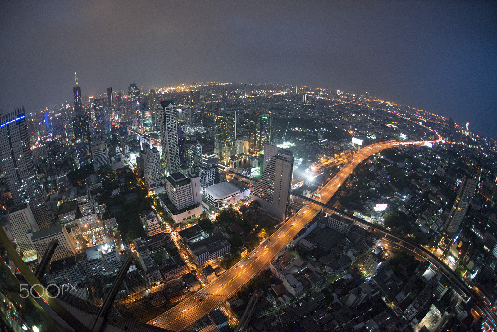 Nikon D800 + Sigma 15mm F2.8 EX DG Diagonal Fisheye sample photo. Asia thailand bangkok riverside skyline photography