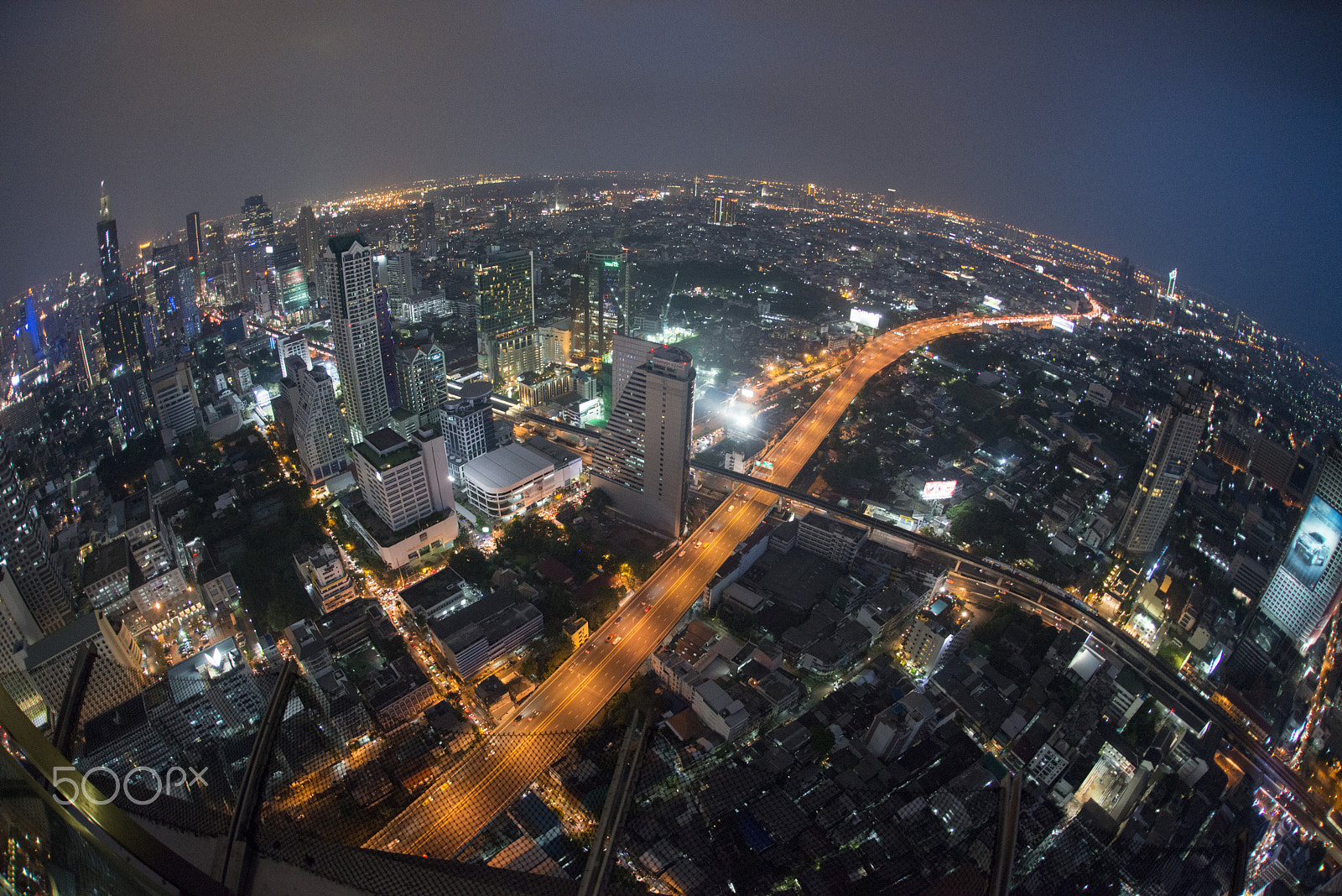 Nikon D800 + Sigma 15mm F2.8 EX DG Diagonal Fisheye sample photo. Asia thailand bangkok riverside skyline photography