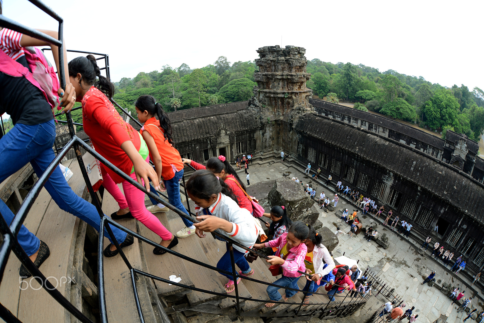 Nikon D800 + Sigma 15mm F2.8 EX DG Diagonal Fisheye sample photo. Asia cambodia angkor wat photography
