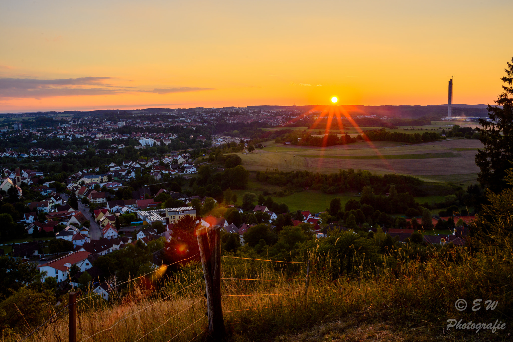 Nikon D610 + AF Zoom-Nikkor 35-70mm f/2.8D sample photo. Thyssen krupp turm in rottweil photography