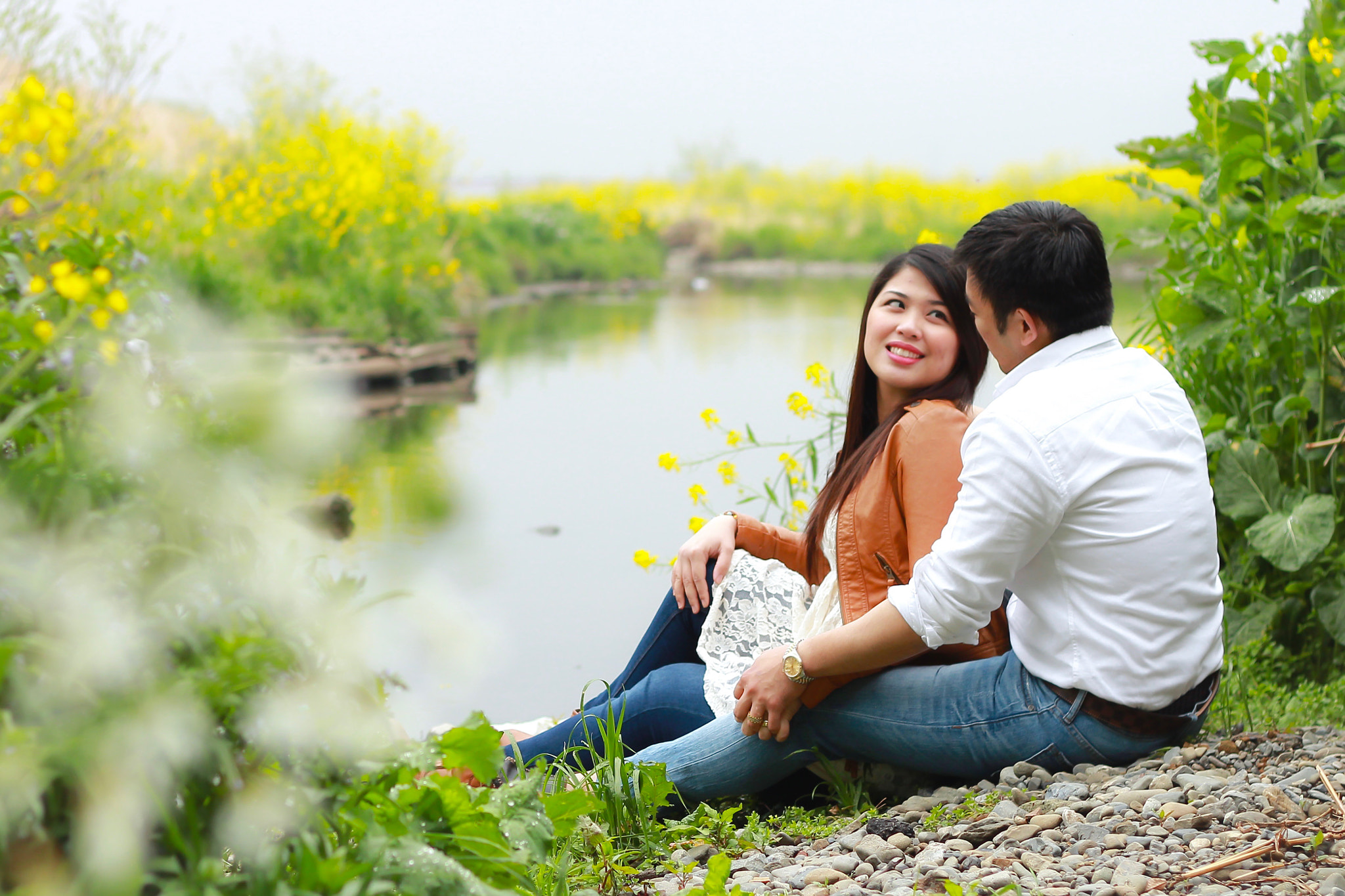 Canon EOS 600D (Rebel EOS T3i / EOS Kiss X5) + Canon EF 50mm F1.8 II sample photo. Pre nuptial  photography