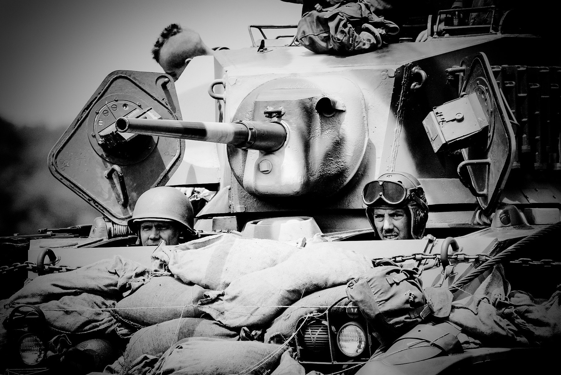 Nikon D200 sample photo. Tank crew photography