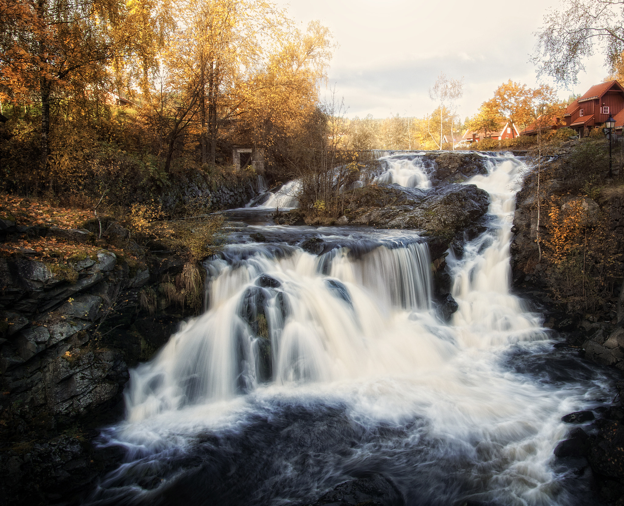 Nikon D300 + Sigma 18-50mm F2.8 EX DC sample photo. The waterfall photography