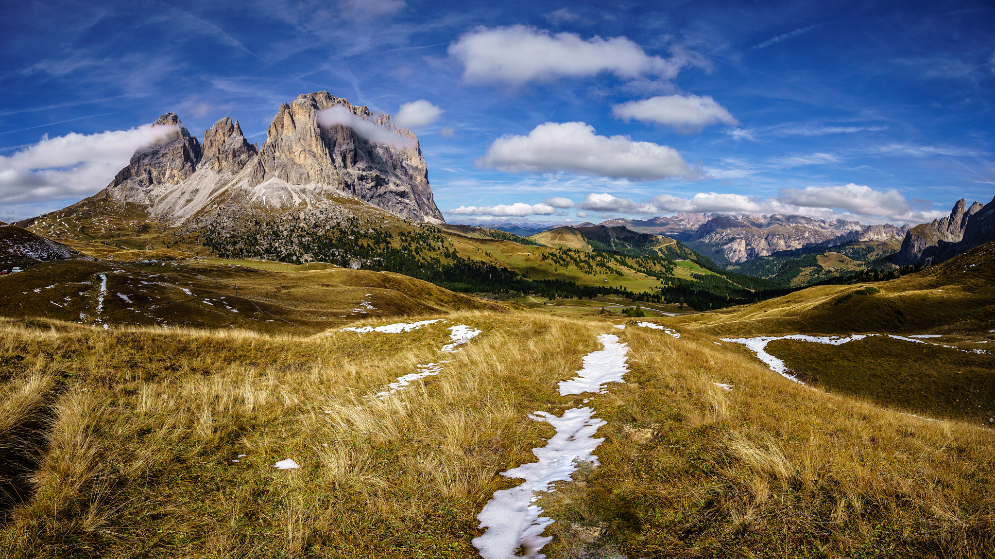Sony a7R II + Canon EF 11-24mm F4L USM sample photo. Dolomite panorama photography