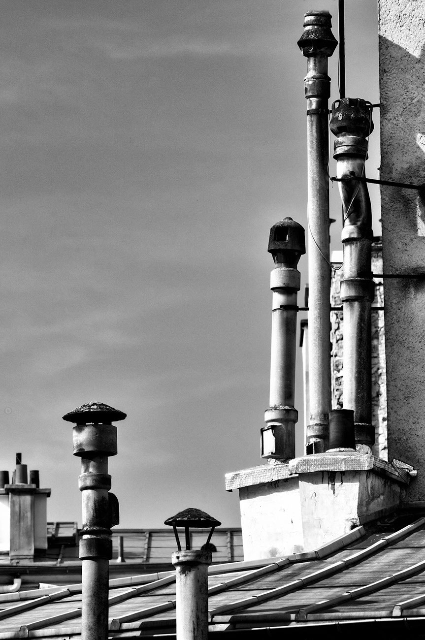 Nikon Nikkor AF-S 300mm F4E PF ED VR sample photo. Toits de paris photography