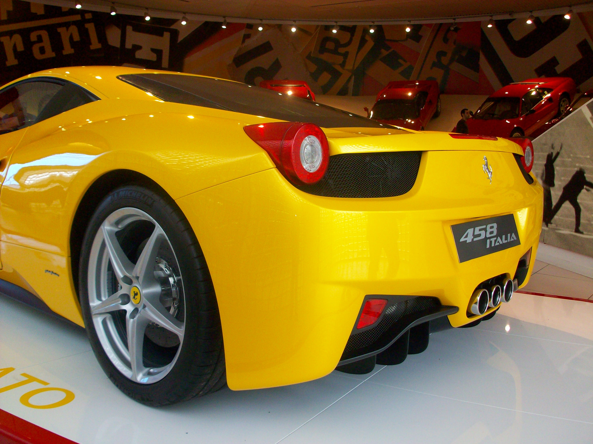 Kodak EASYSHARE M863 DIGITAL CAMERA sample photo. Ferrari museum in maranello photography