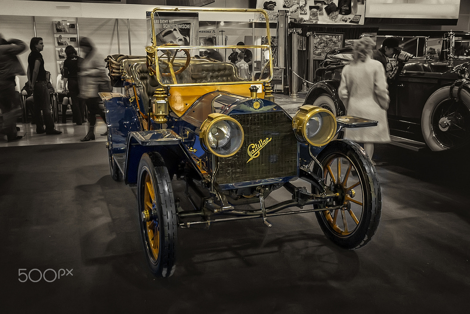 Nikon D200 sample photo. Cadillac model 30 photography