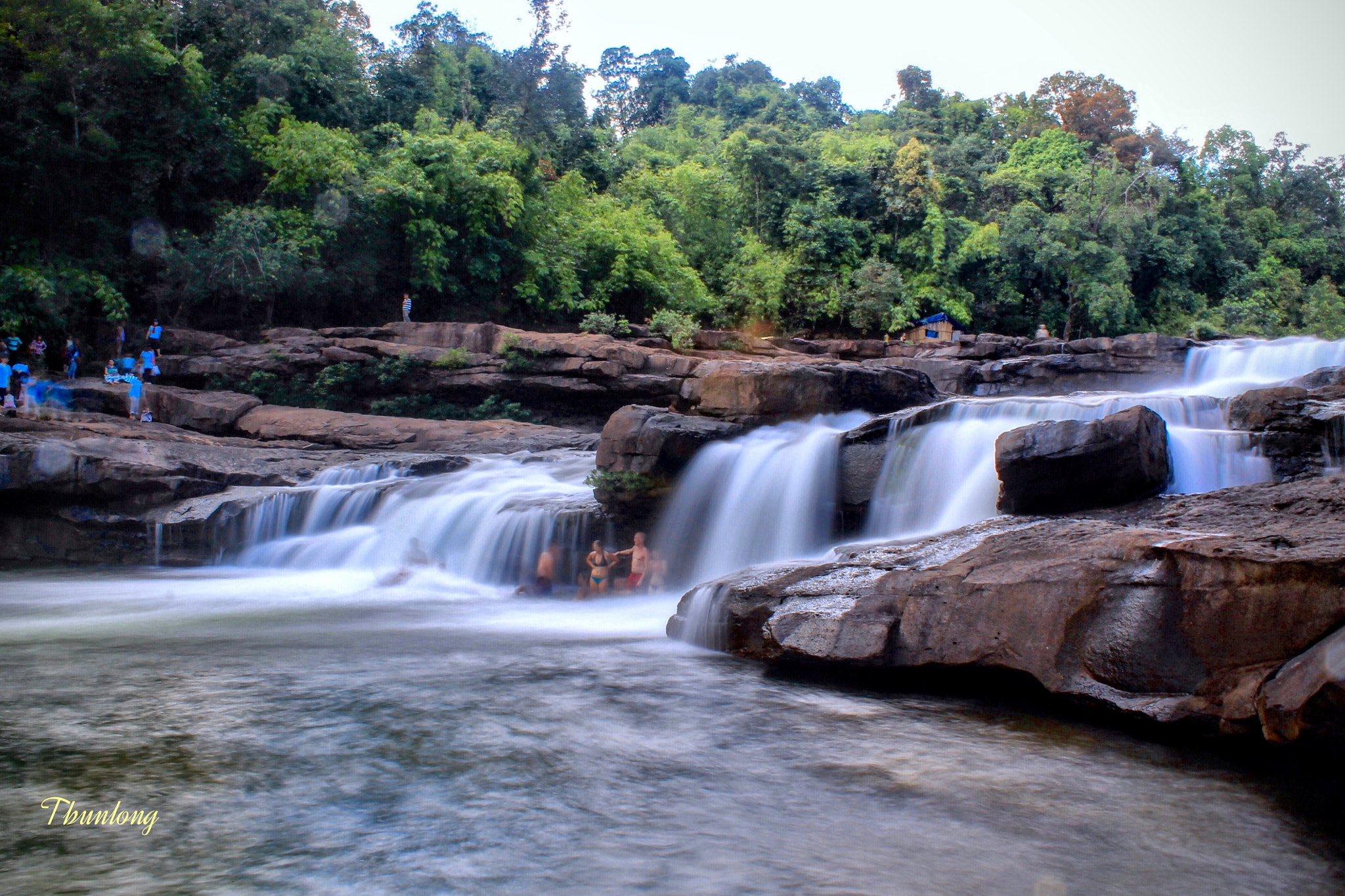 Canon EOS 1100D (EOS Rebel T3 / EOS Kiss X50) + Canon EF-S 18-55mm F3.5-5.6 IS II sample photo. Kbal chay waterfall in preah sihanouk province, cambodia. photography
