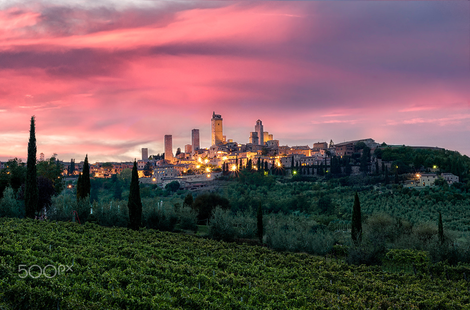 Sony Alpha NEX-5R + E 50mm F1.8 OSS sample photo. Heaven of san gimignano photography