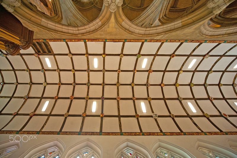 Nikon D700 + Sigma 12-24mm F4.5-5.6 EX DG Aspherical HSM sample photo. St mary's roof photography