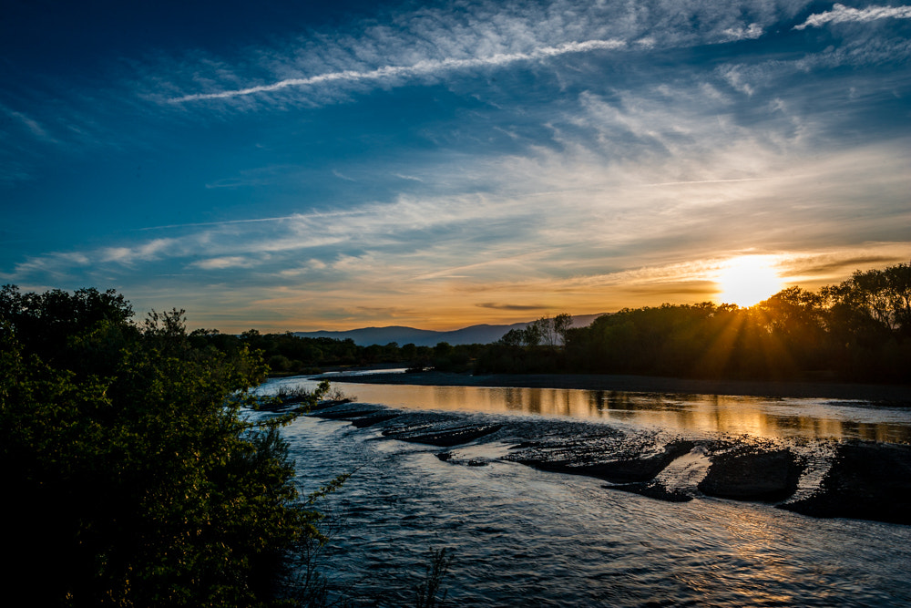 Canon EOS-1D Mark II sample photo. Sunset over toomes creek photography