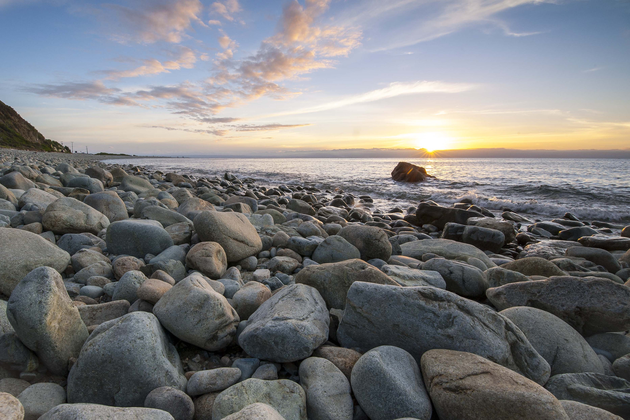 Tamron SP 15-30mm F2.8 Di VC USD sample photo. Sunset in tasman photography