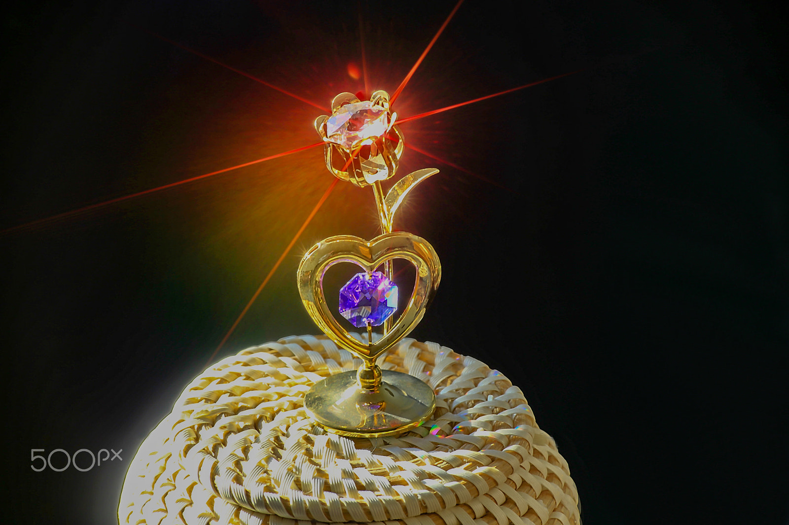 Sigma 70-300mm F4-5.6 APO DG Macro sample photo. Swarovski's jewelry miniature photography