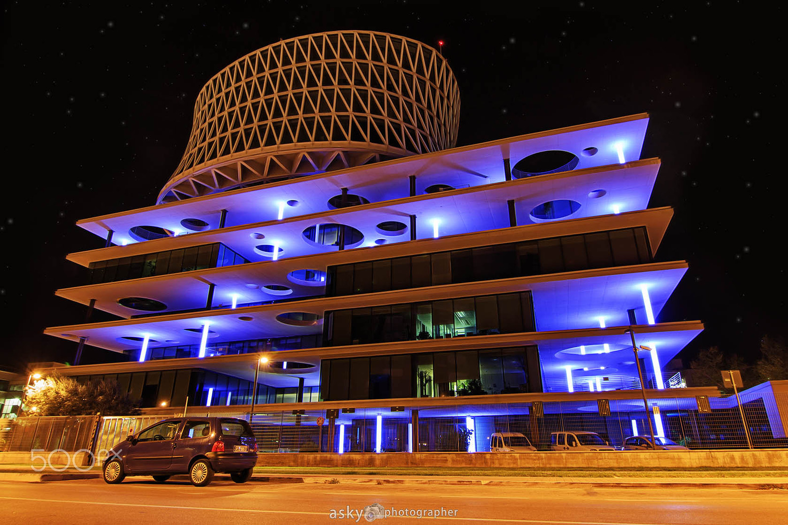 Tokina AT-X Pro 12-24mm F4 (IF) DX sample photo. Palazzo fuksas photography