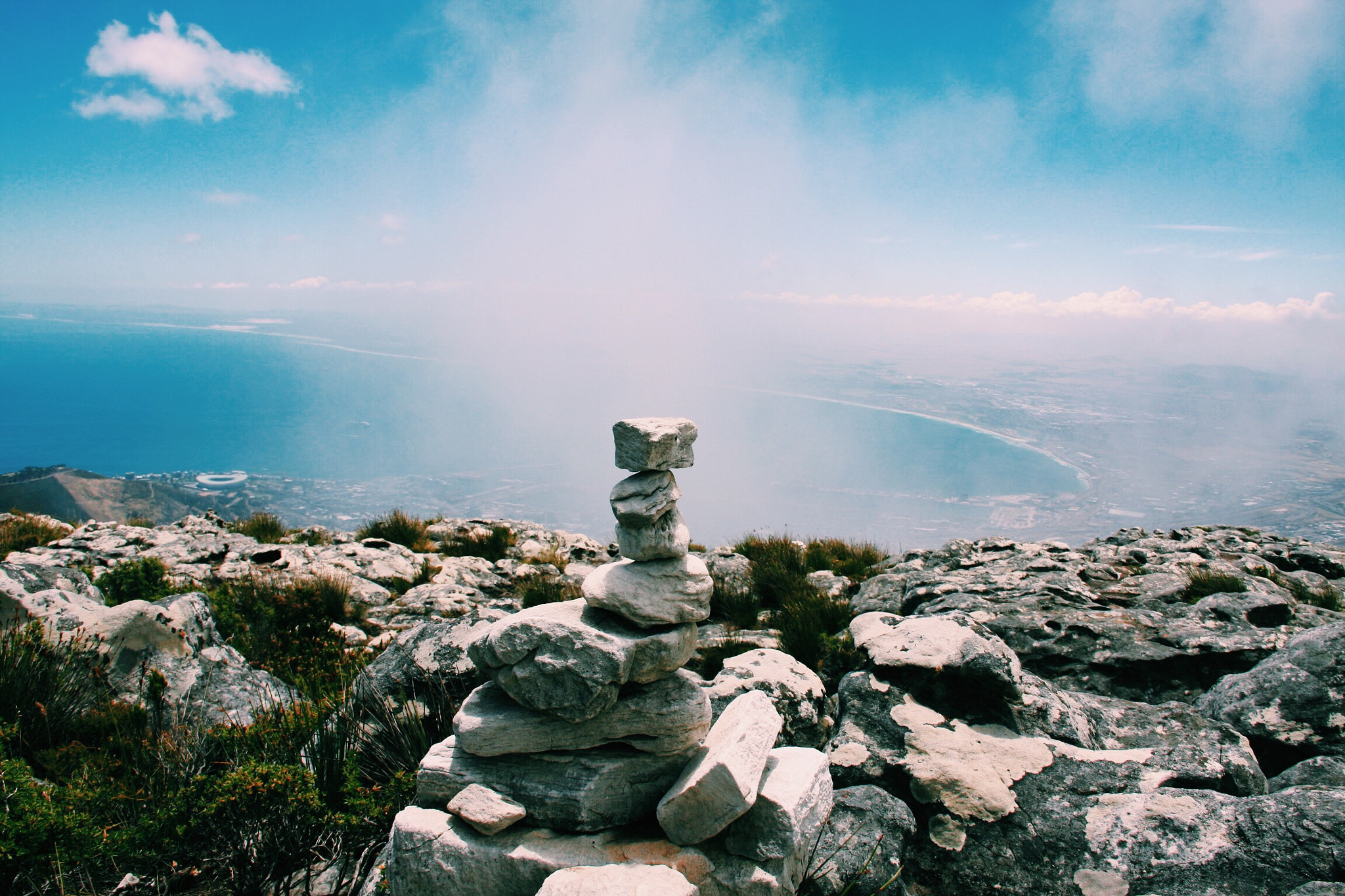 Canon EOS 40D + Sigma 18-125mm F3.8-5.6 DC OS HSM sample photo. Highest point in cape town photography