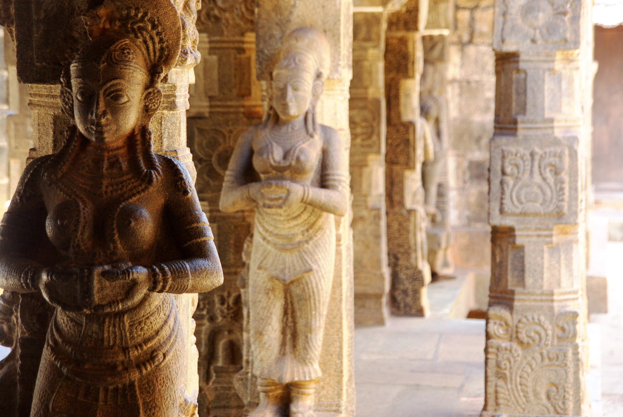 Pentax K200D sample photo. Statue at padmanabhapuram palace, south india photography