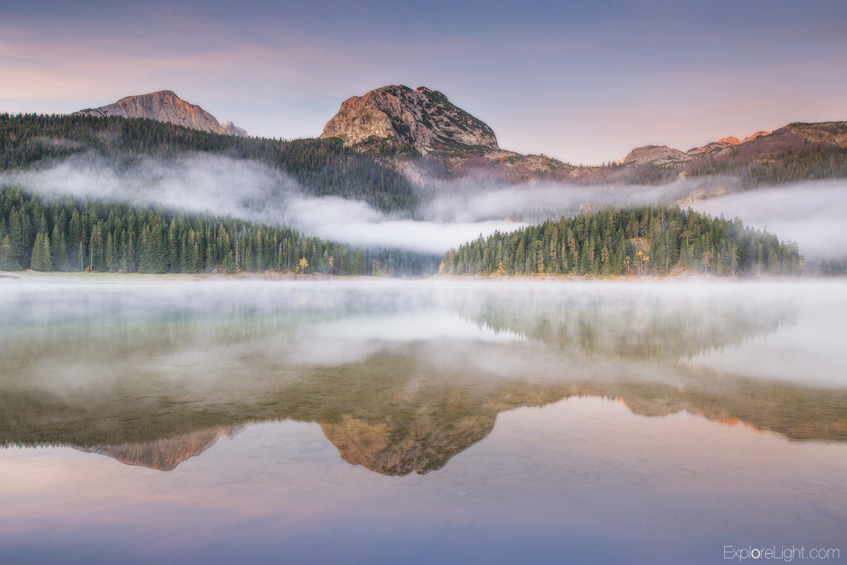 Nikon D800E + Nikon PC-E Nikkor 24mm F3.5D ED Tilt-Shift sample photo. Montenegro sunrise photography