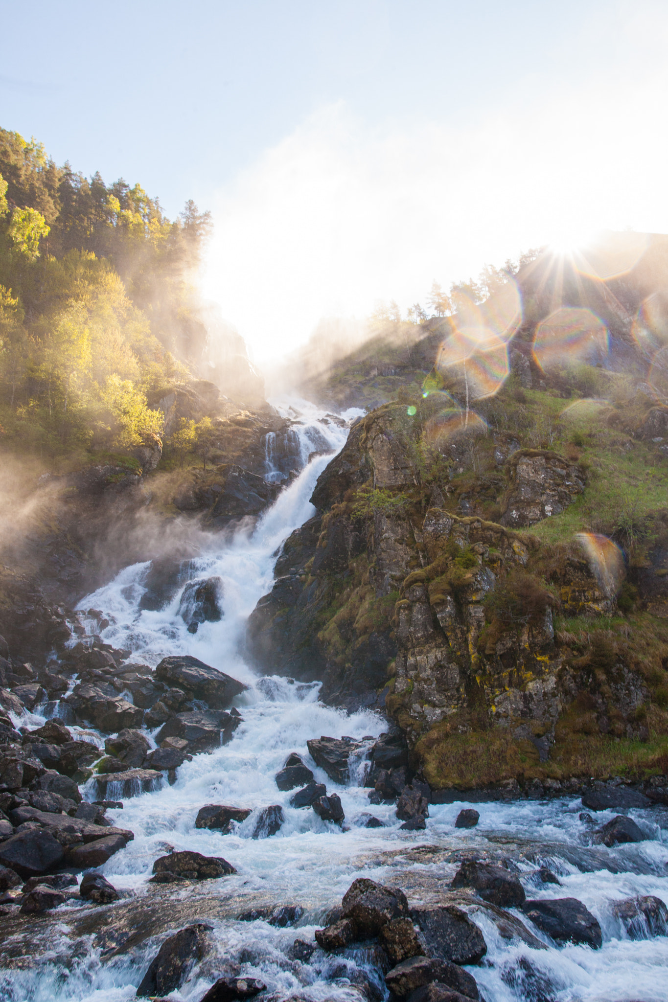 Canon EOS 5D Mark II + Sigma 28mm f/1.8 DG Macro EX sample photo. Waterfall photography