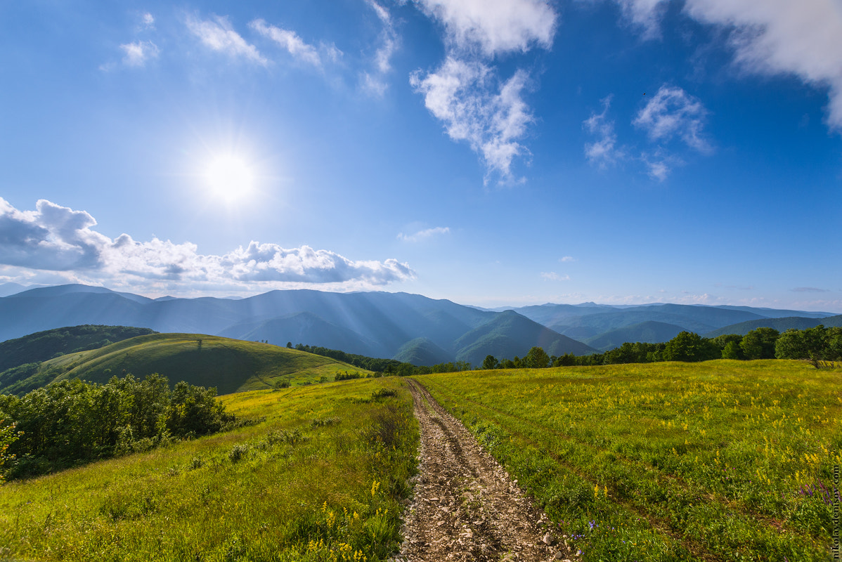 Nikon D610 + Sigma 10-20mm F3.5 EX DC HSM sample photo. Вид с горы Облего в Краснодарском крае. photography