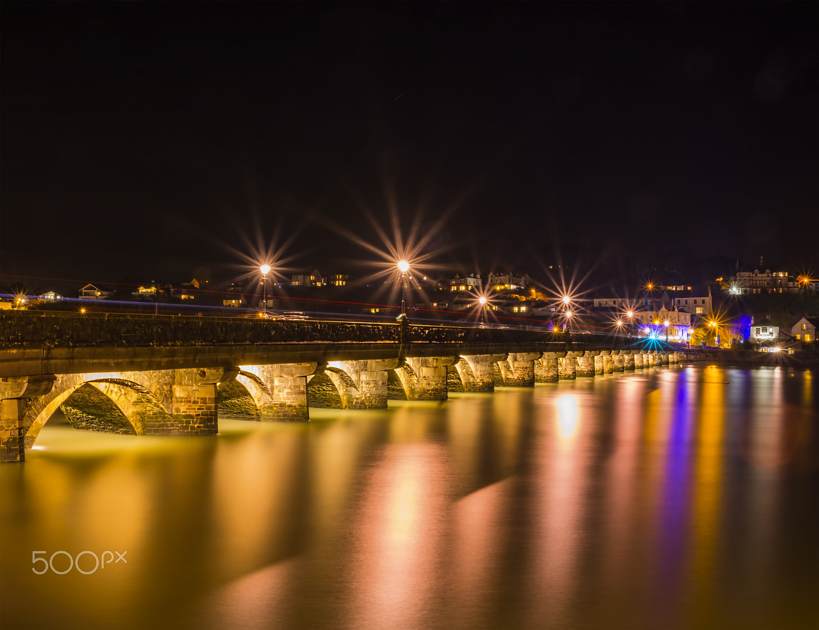 Nikon D7100 + Sigma 18-50mm F3.5-5.6 DC sample photo. Bideford bridge photography