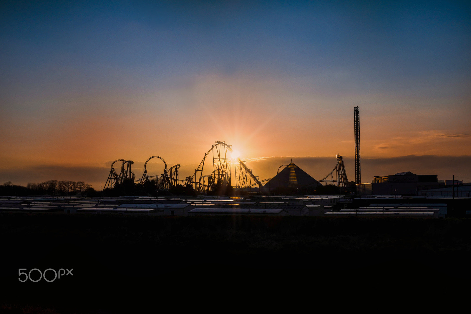 Sigma 24-70mm F2.8 EX DG HSM sample photo. Sunset over fantasy island 1 photography