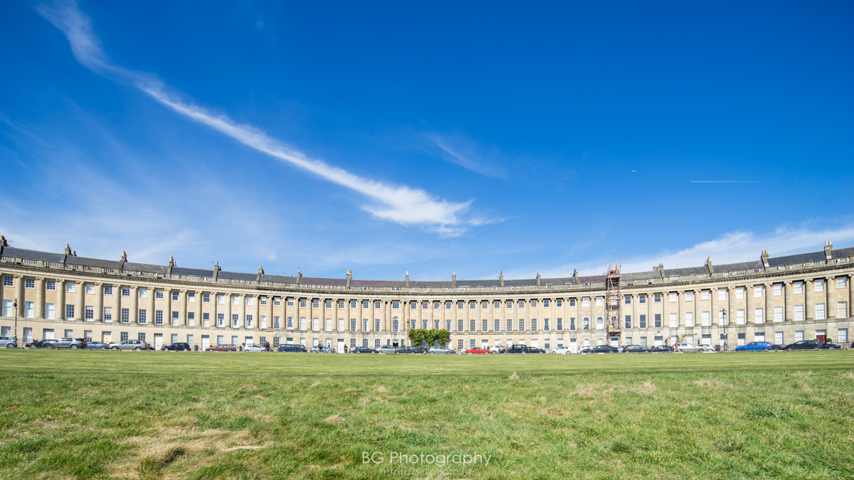 Canon TS-E 17mm F4L Tilt-Shift sample photo. Royal crescent. photography