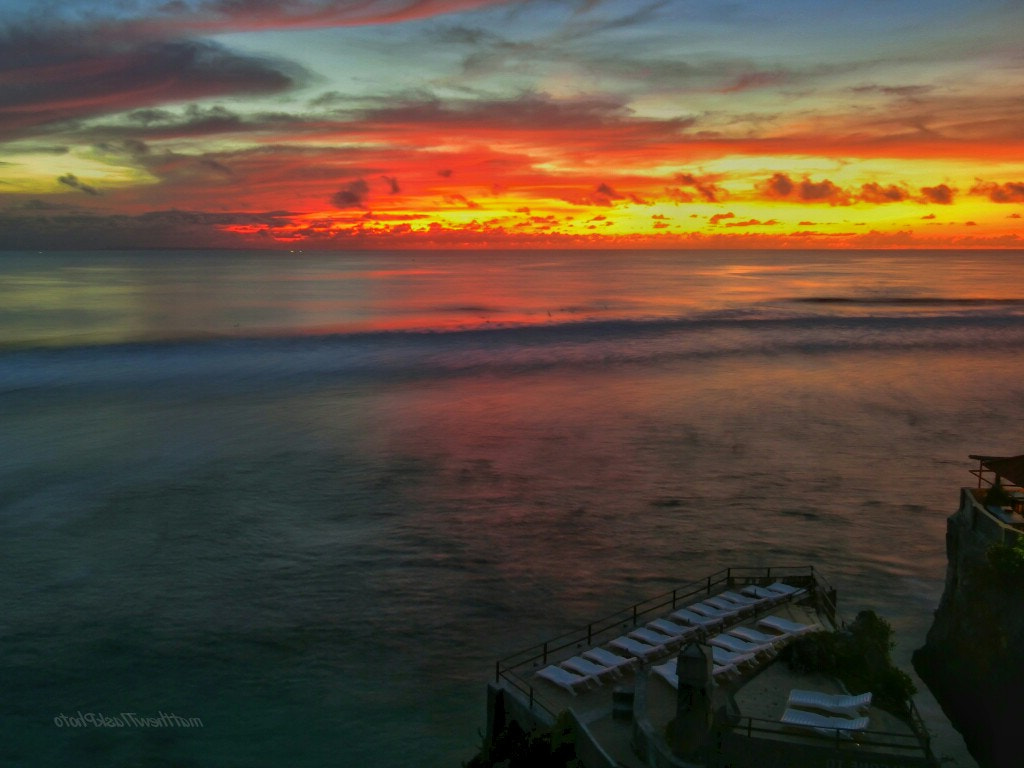CASIO EX-100 sample photo. Sunset hue bali photography