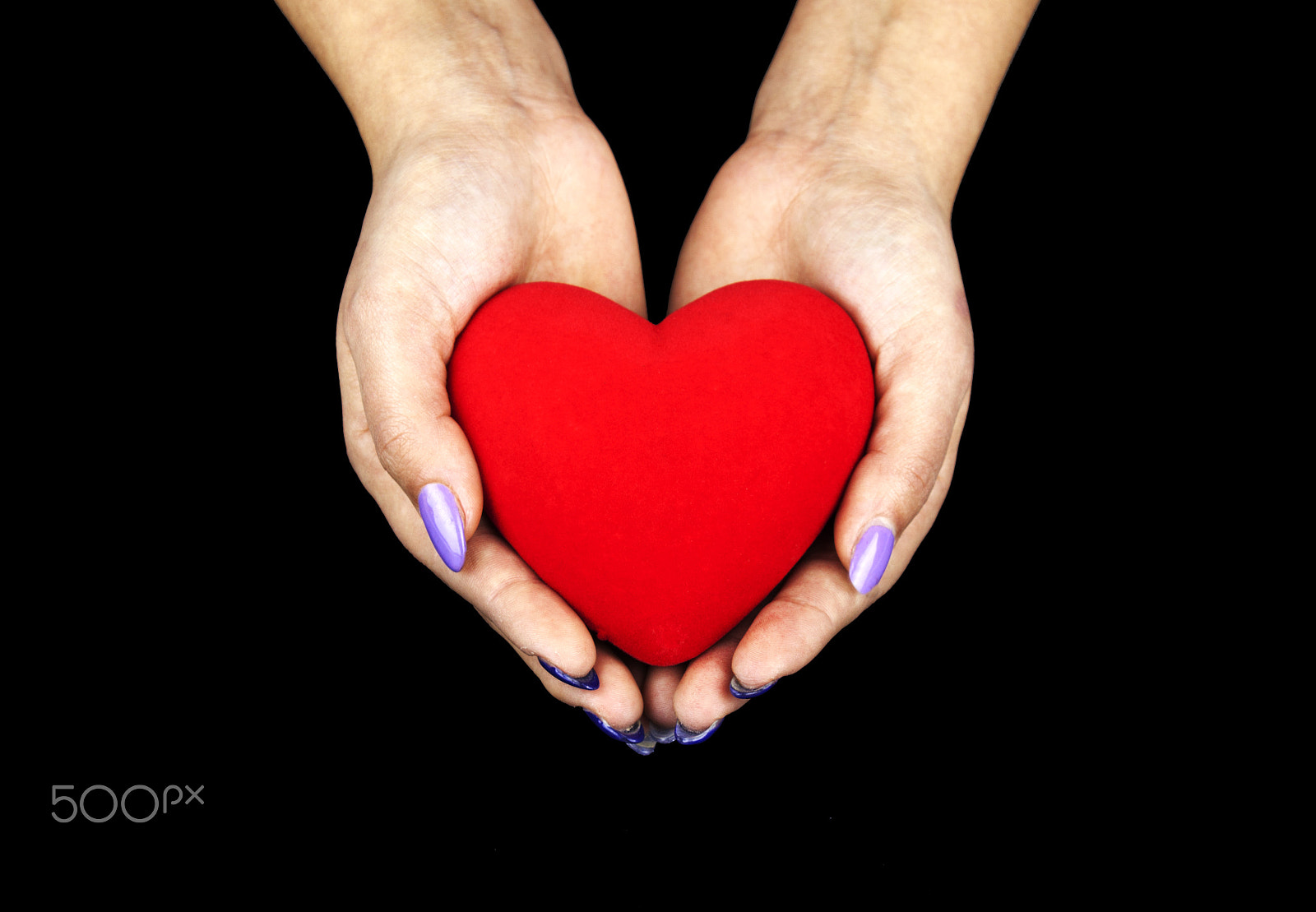 Canon EF-S 18-55mm F3.5-5.6 III sample photo. Hands holding a heart photography