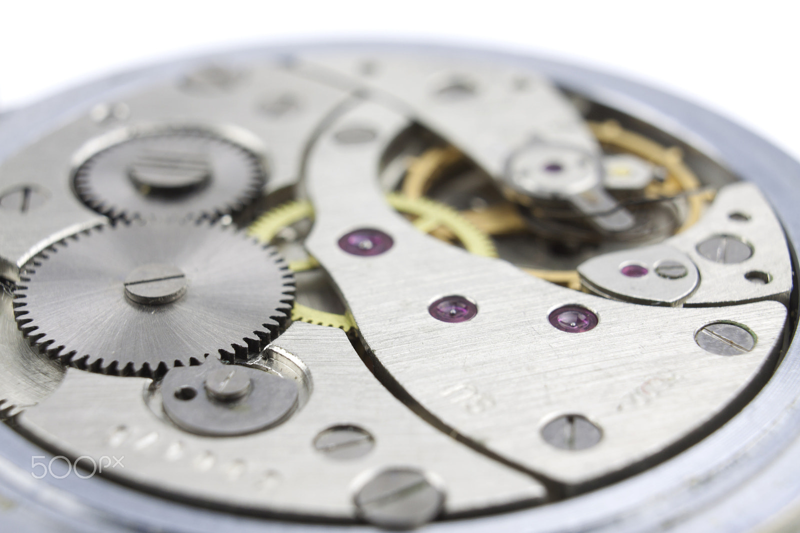 Canon EF-S 18-55mm F3.5-5.6 III sample photo. The internal clock mechanism photography