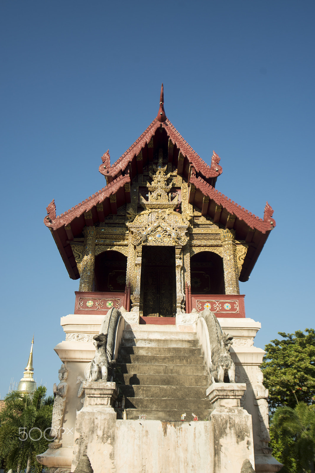 Sigma 17-35mm F2.8-4 EX DG  Aspherical HSM sample photo. Asia thailand chiang wat chedi luang photography