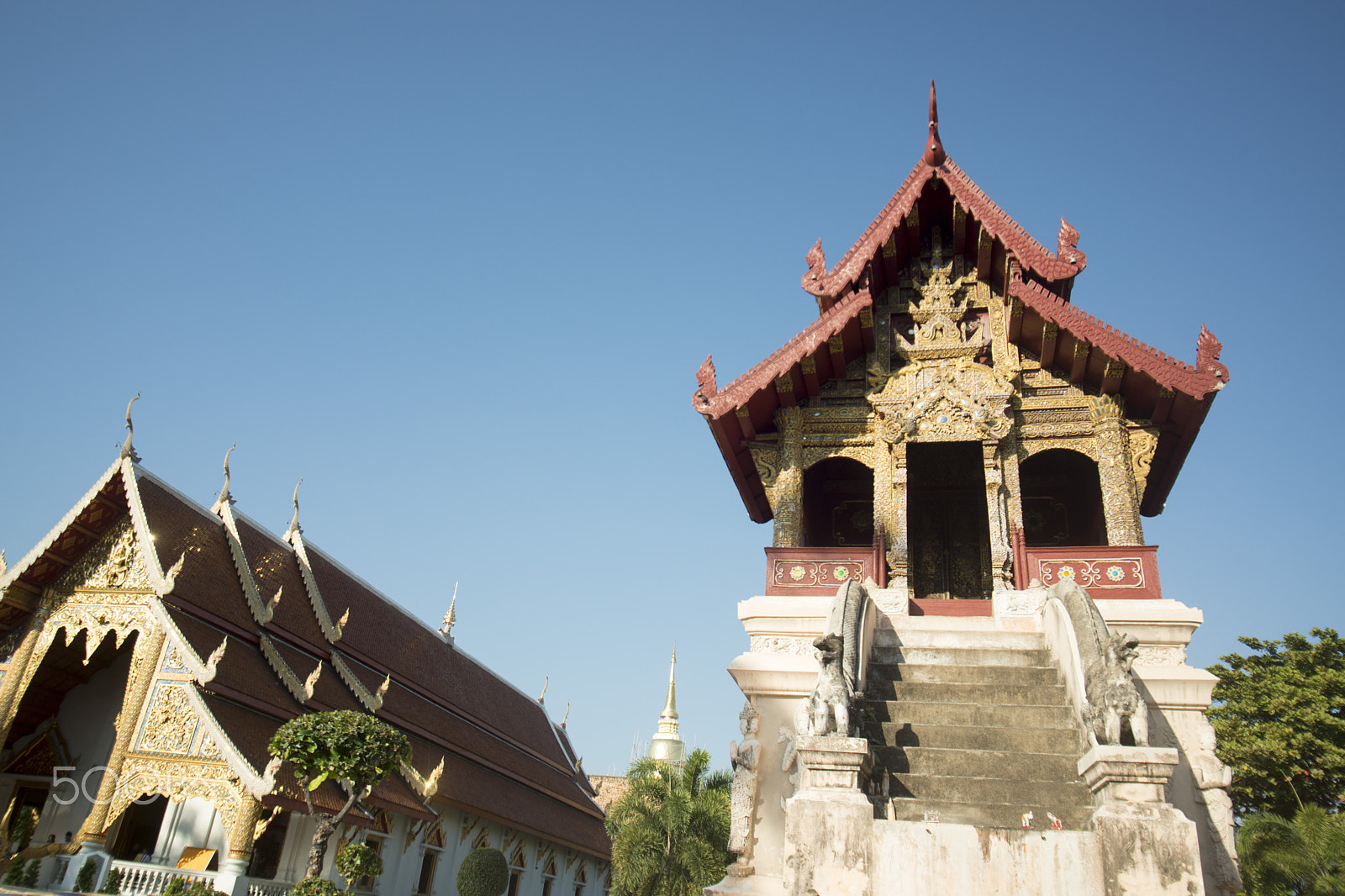 Sigma 17-35mm F2.8-4 EX DG  Aspherical HSM sample photo. Asia thailand chiang wat chedi luang photography