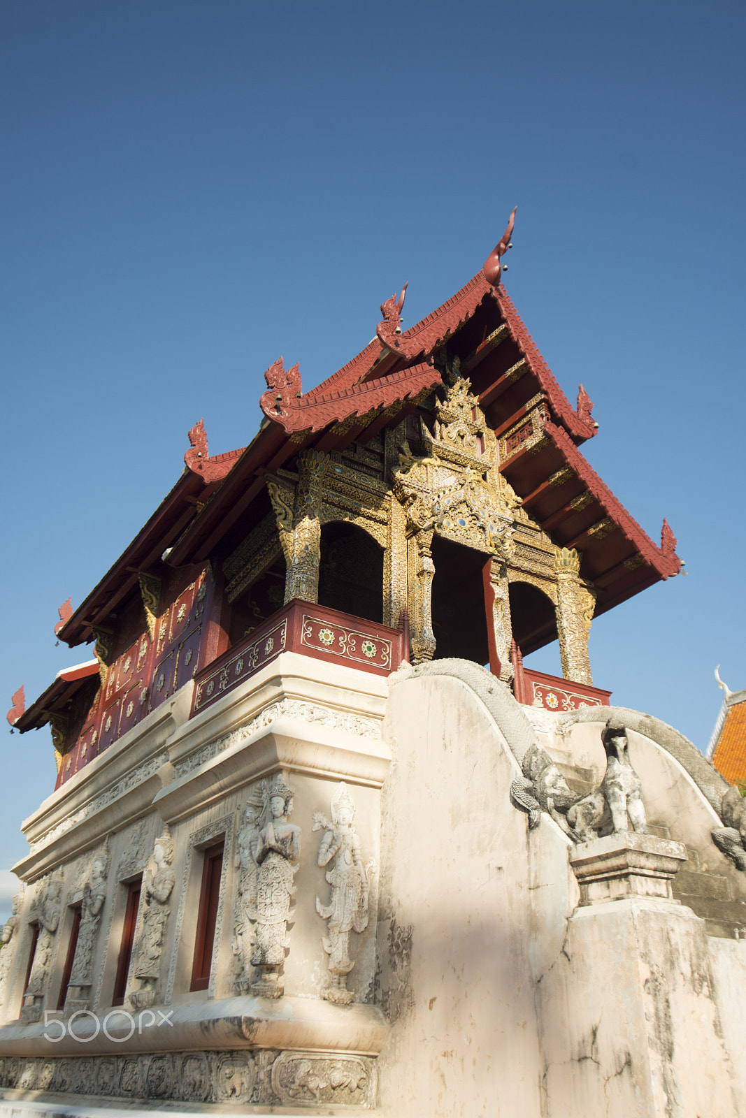 Sigma 17-35mm F2.8-4 EX DG  Aspherical HSM sample photo. Asia thailand chiang wat chedi luang photography