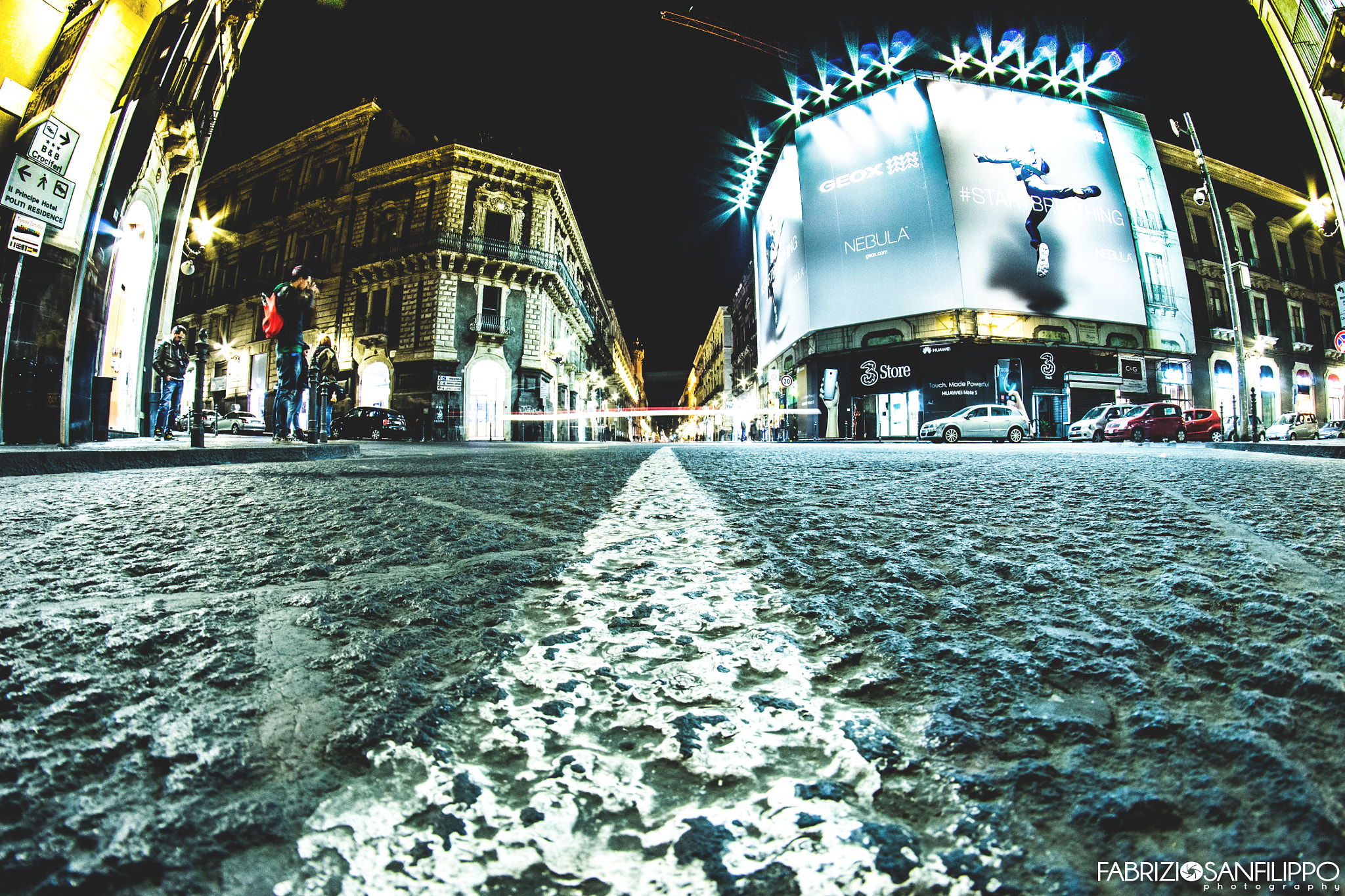 Nikon D3100 + Samyang 8mm F3.5 Aspherical IF MC Fisheye sample photo. Follow the line photography