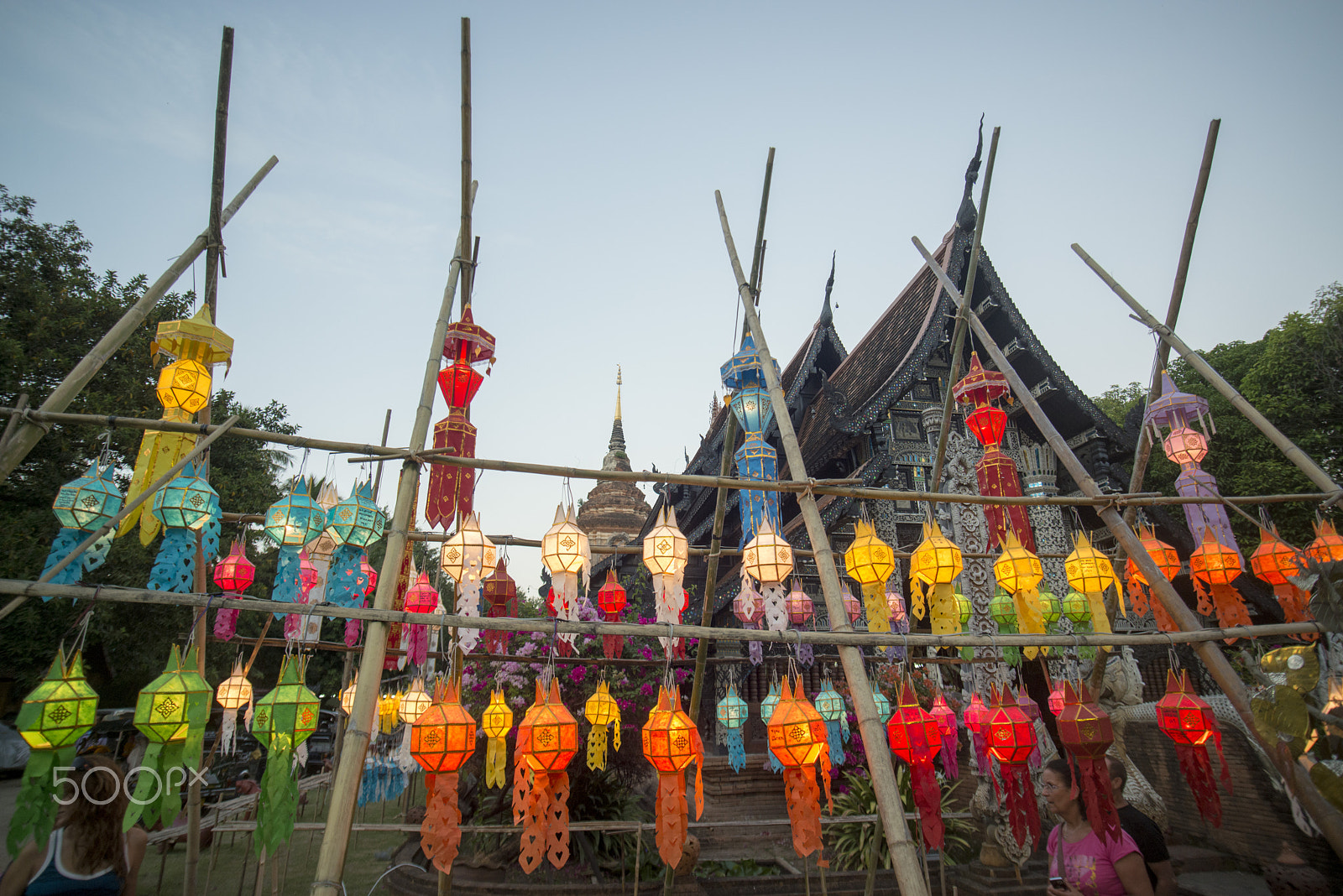 Sigma 17-35mm F2.8-4 EX DG  Aspherical HSM sample photo. Asia thailand chiang loy krathong festival photography