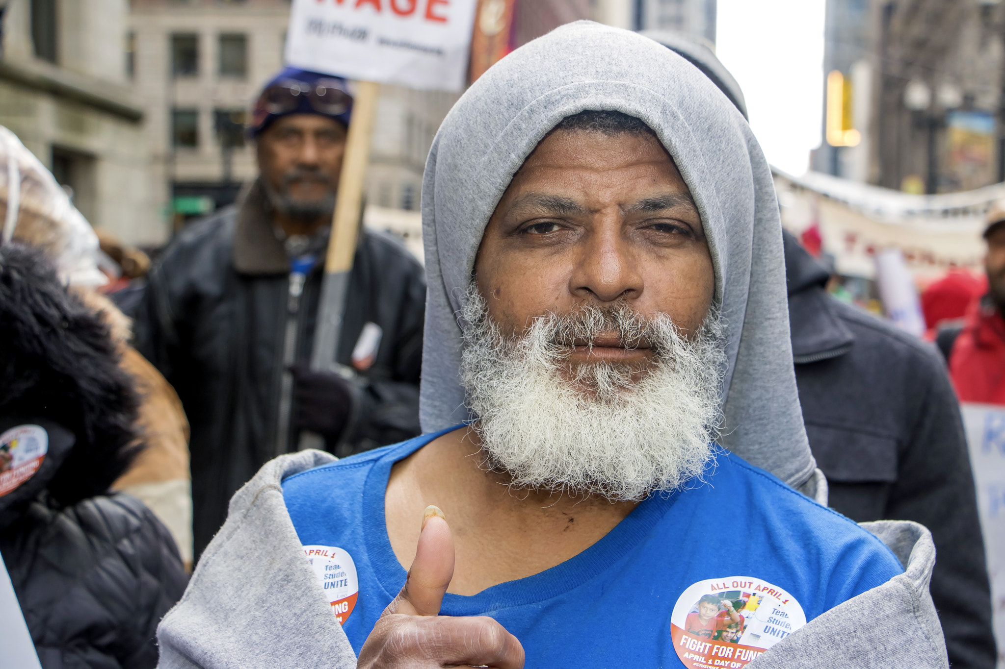 Canon EOS 760D (EOS Rebel T6s / EOS 8000D) sample photo. April 1 day of action in chicago photography
