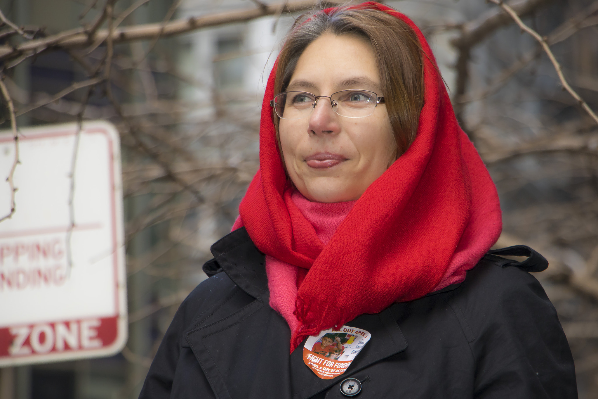 Canon EOS 760D (EOS Rebel T6s / EOS 8000D) sample photo. April 1 day of action in chicago photography
