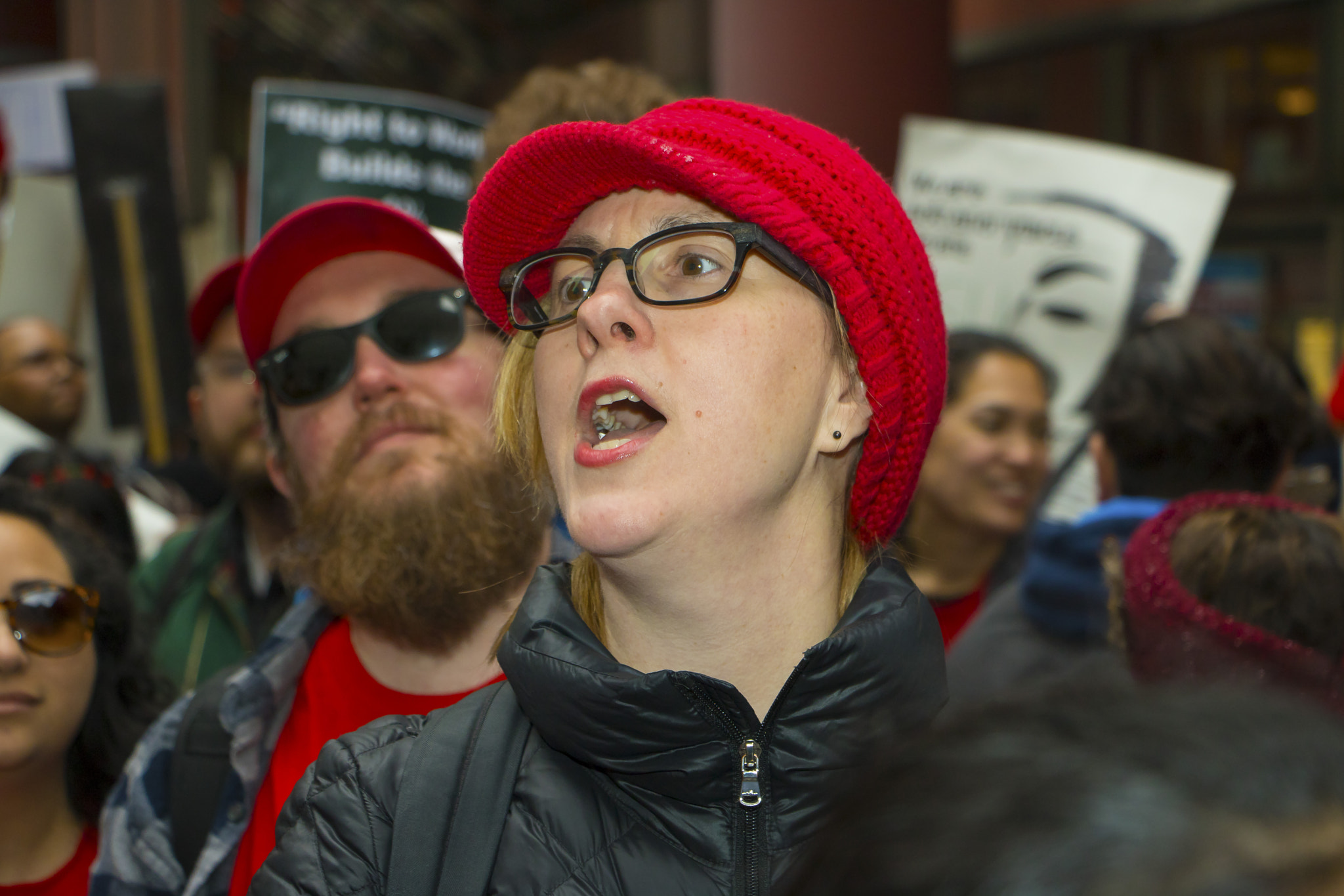 Canon EOS 760D (EOS Rebel T6s / EOS 8000D) sample photo. April 1 day of action in chicago photography