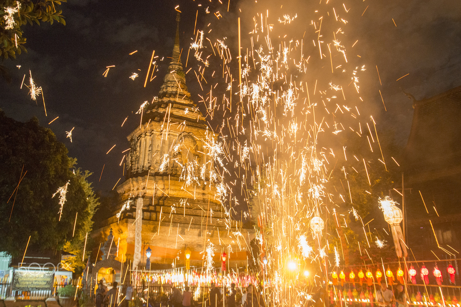 Sigma 17-35mm F2.8-4 EX DG  Aspherical HSM sample photo. Asia thailand chiang loy krathong festival photography