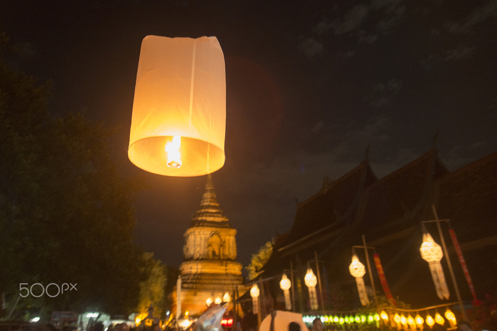 Sigma 17-35mm F2.8-4 EX DG  Aspherical HSM sample photo. Asia thailand chiang loy krathong festival photography