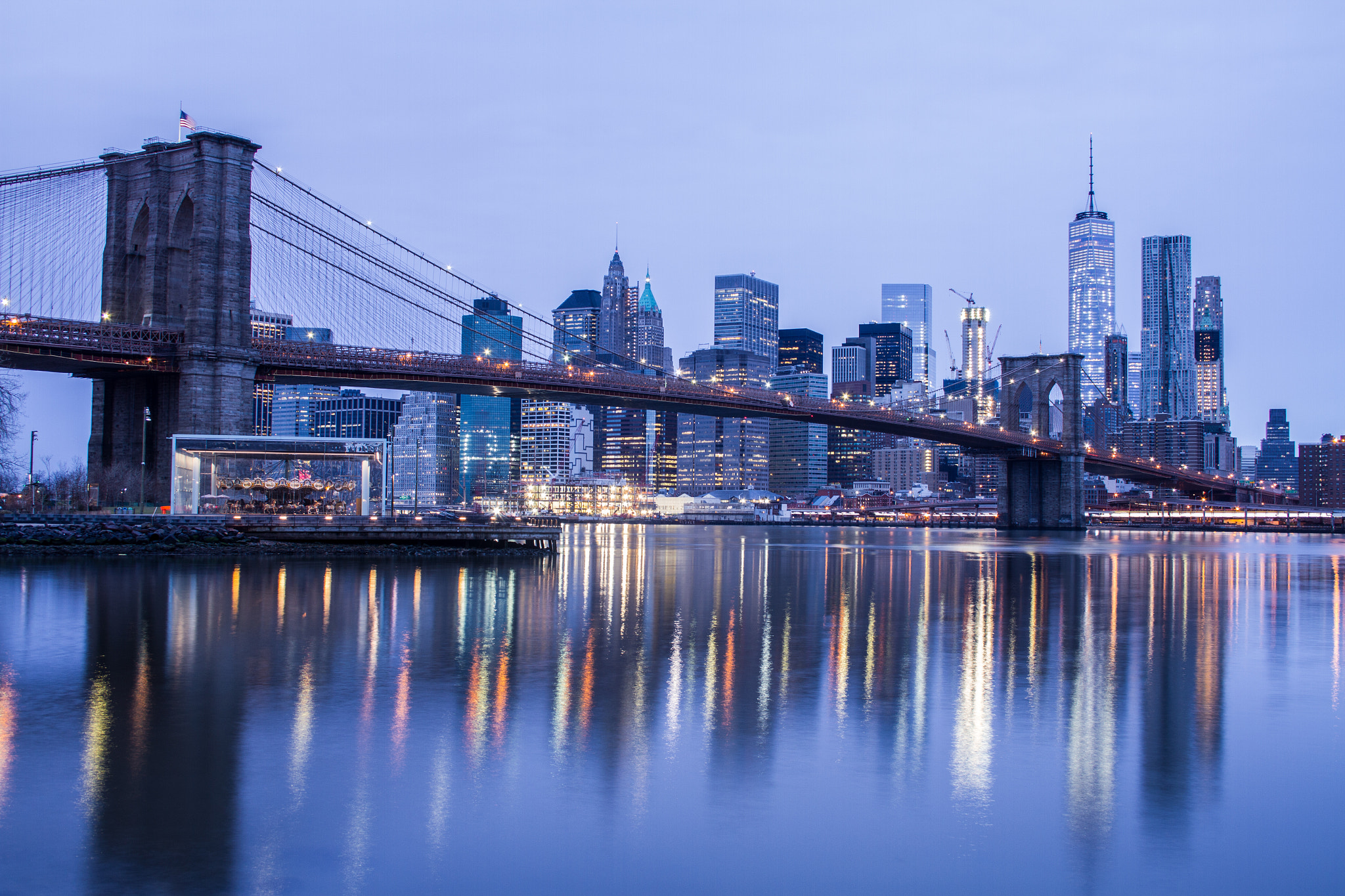 Canon EF-S 18-55mm F3.5-5.6 sample photo. Sunrise in brooklyn photography
