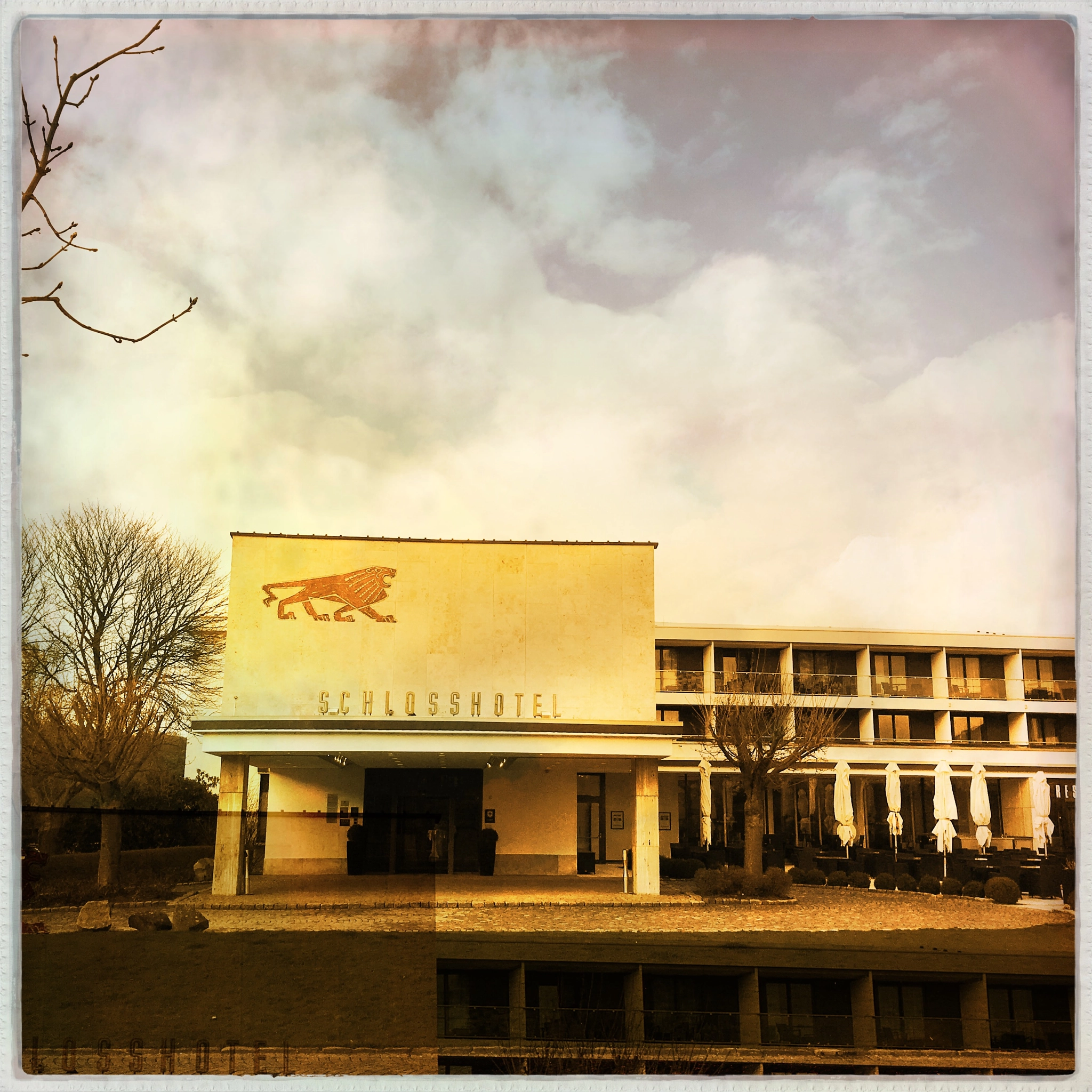 Hipstamatic 312 sample photo. Schlosshotel photography
