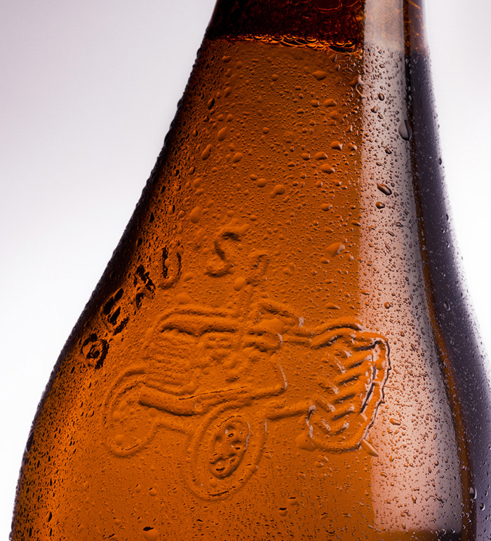 Nikon D800E + ZEISS Makro-Planar T* 100mm F2 sample photo. Beau's lager bottle by theparker photography