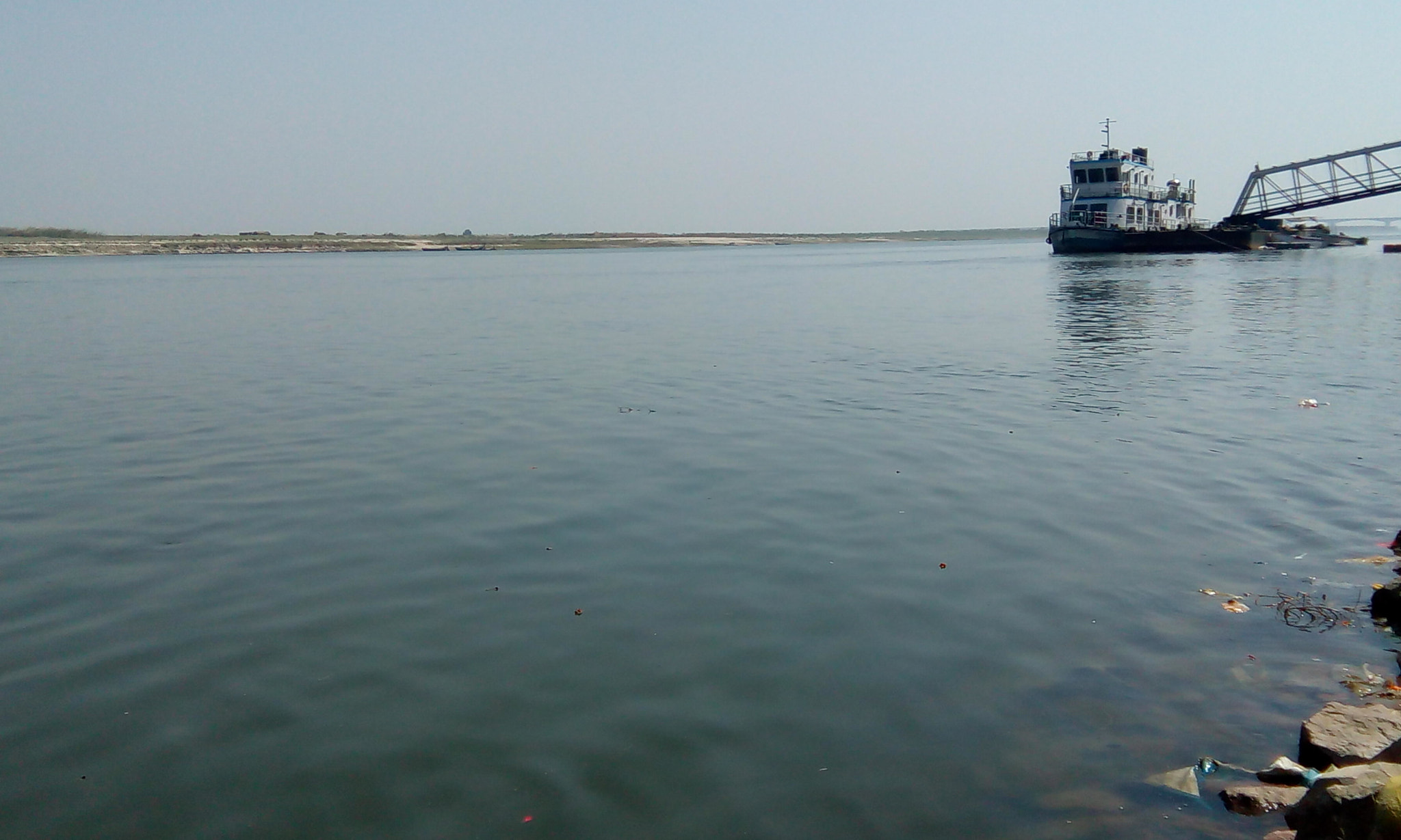 HTC DESIRE 620G DUAL SIM sample photo. Ganga river beautiful scenerio photography