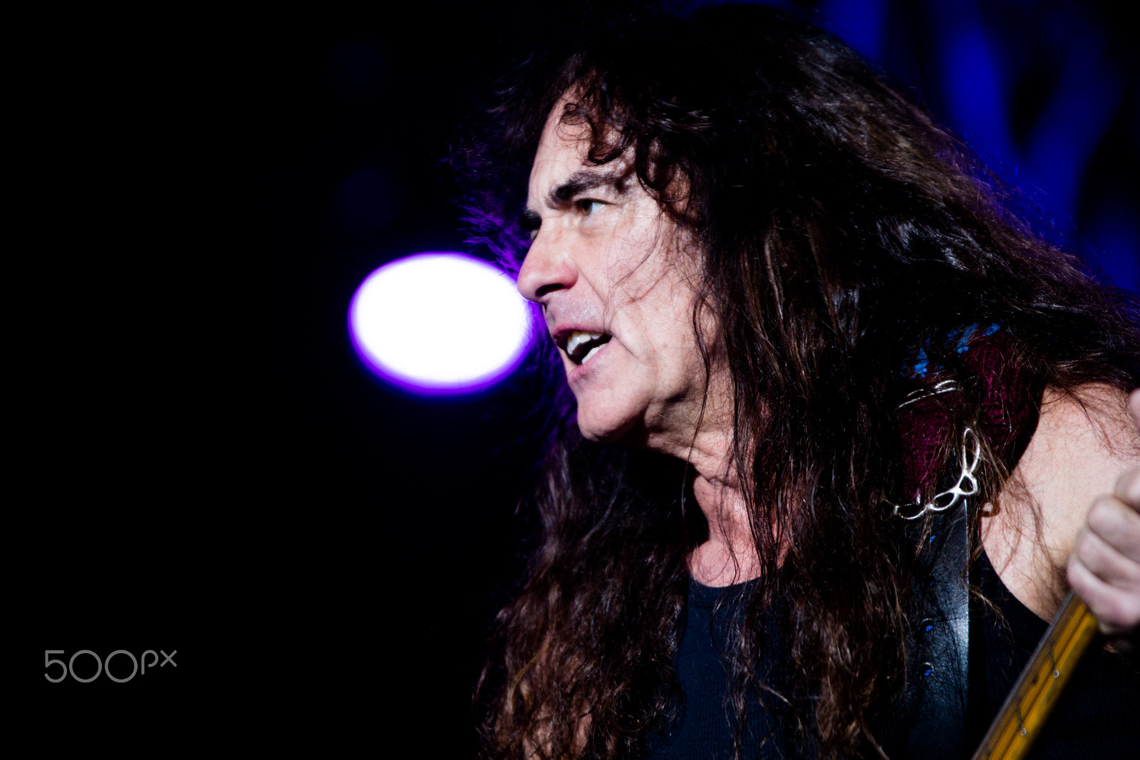 Sigma 70-200mm F2.8 EX DG OS HSM sample photo. Iron maiden, estadio nacional, santiago, chile photography