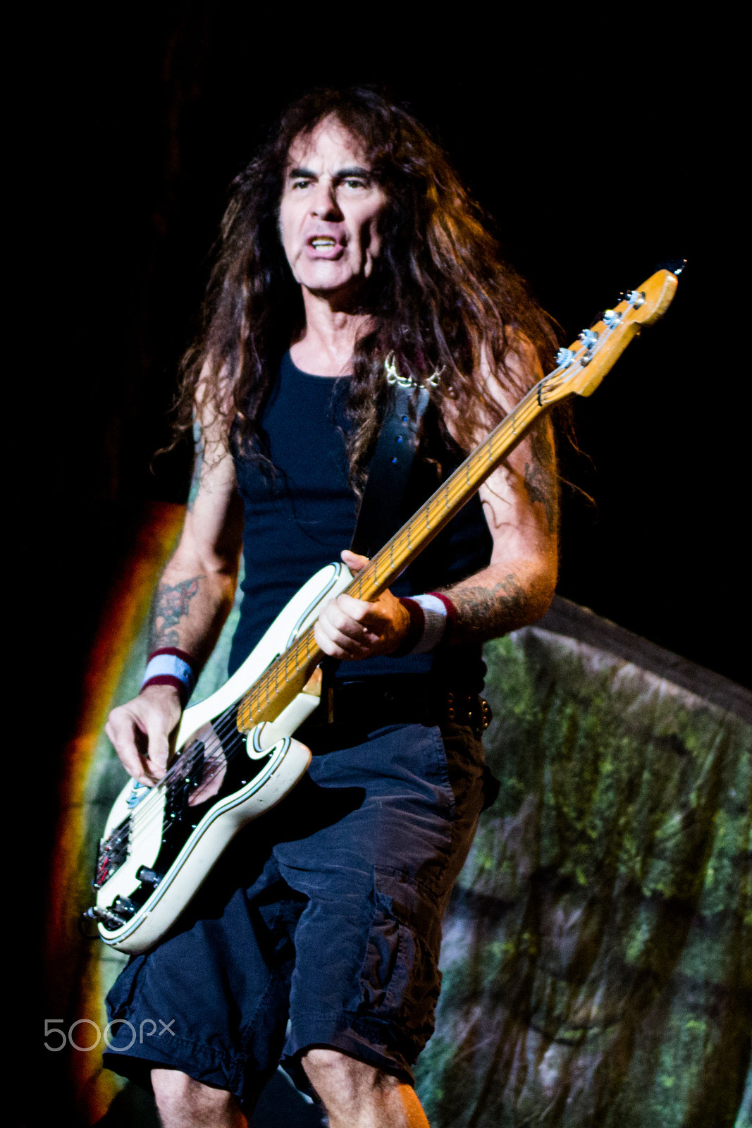 Sigma 70-200mm F2.8 EX DG OS HSM sample photo. Iron maiden, estadio nacional, santiago, chile photography