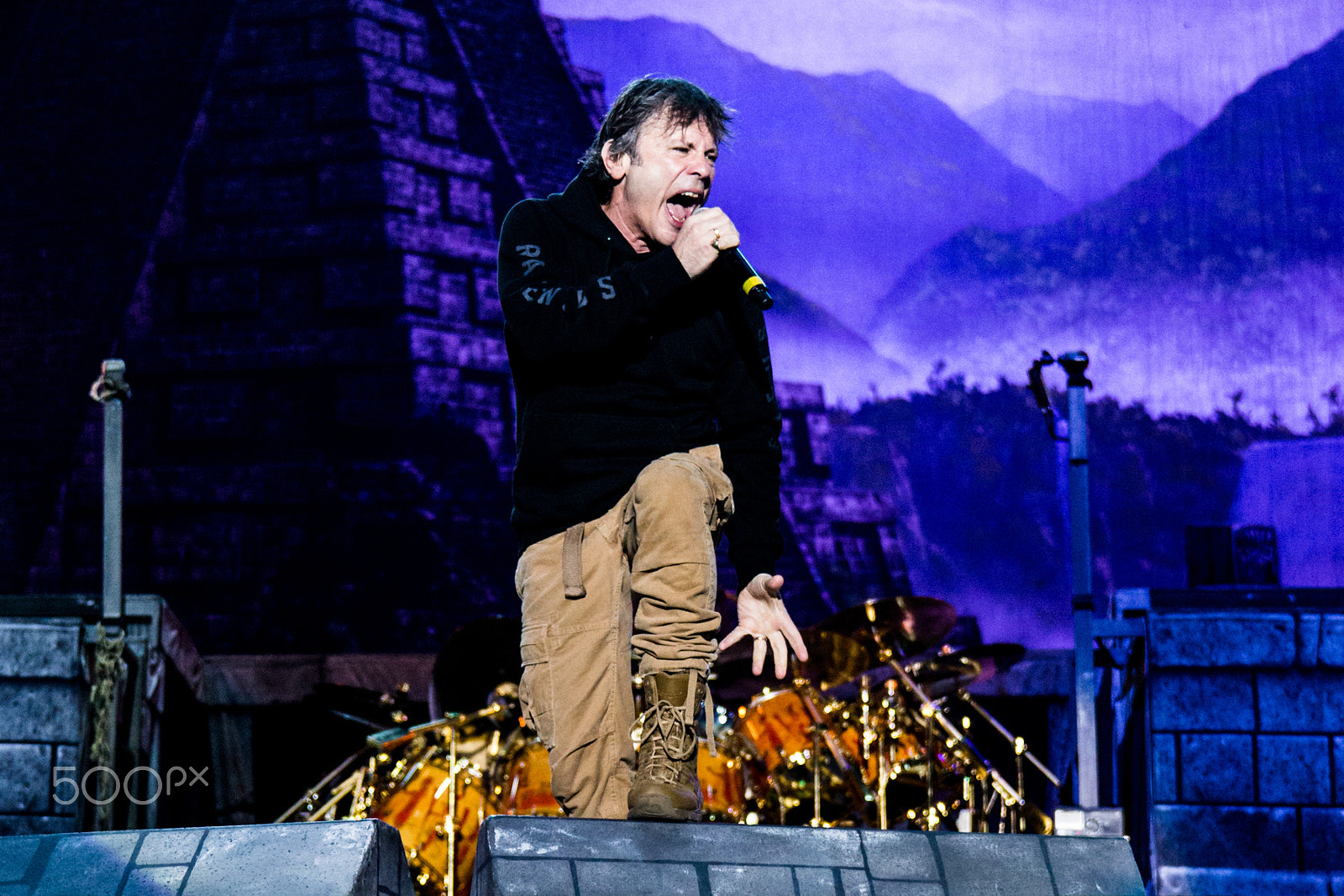 Canon EOS 100D (EOS Rebel SL1 / EOS Kiss X7) sample photo. Iron maiden, estadio nacional, santiago, chile photography