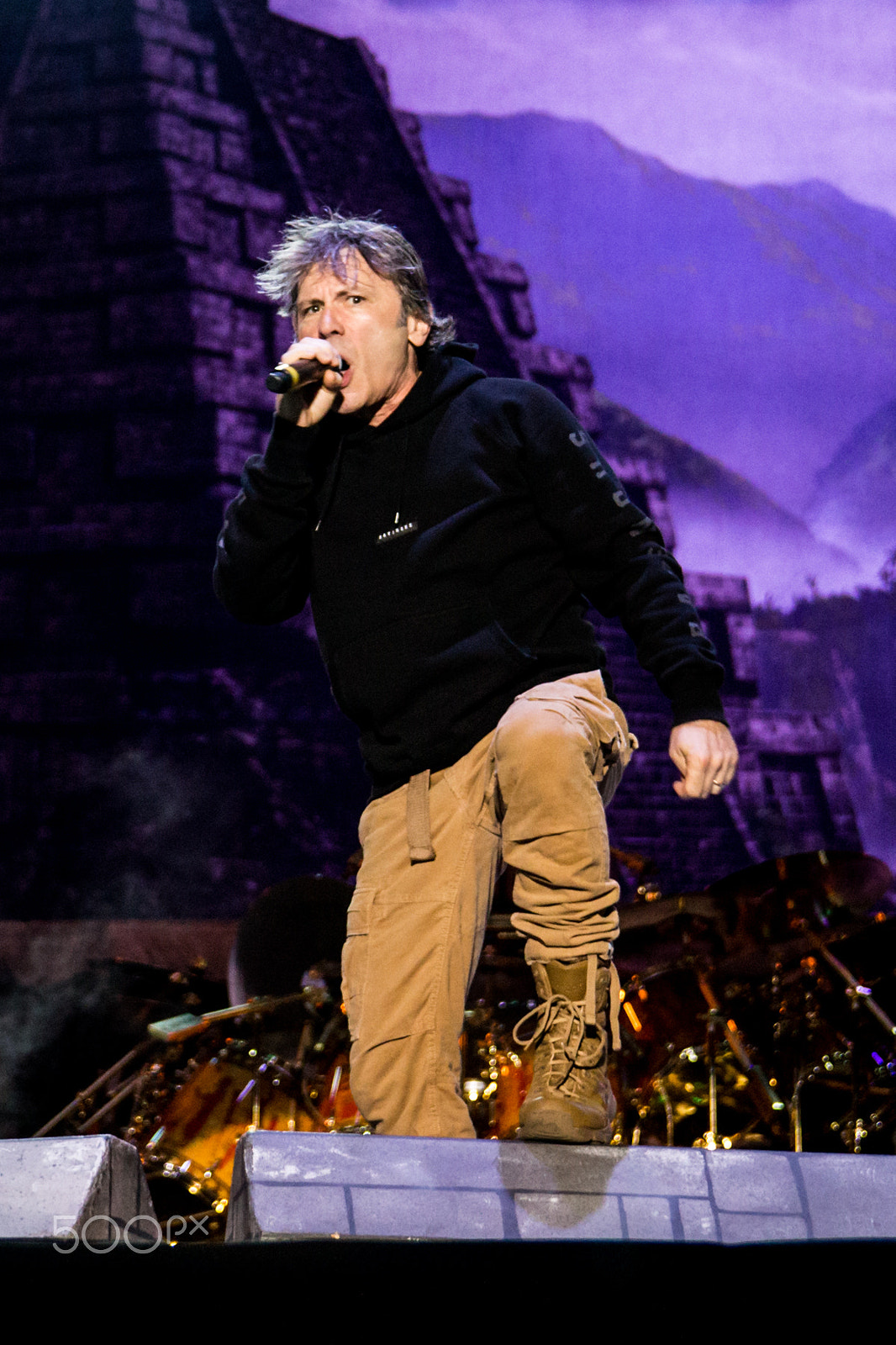 Canon EOS 100D (EOS Rebel SL1 / EOS Kiss X7) sample photo. Iron maiden, estadio nacional, santiago, chile photography